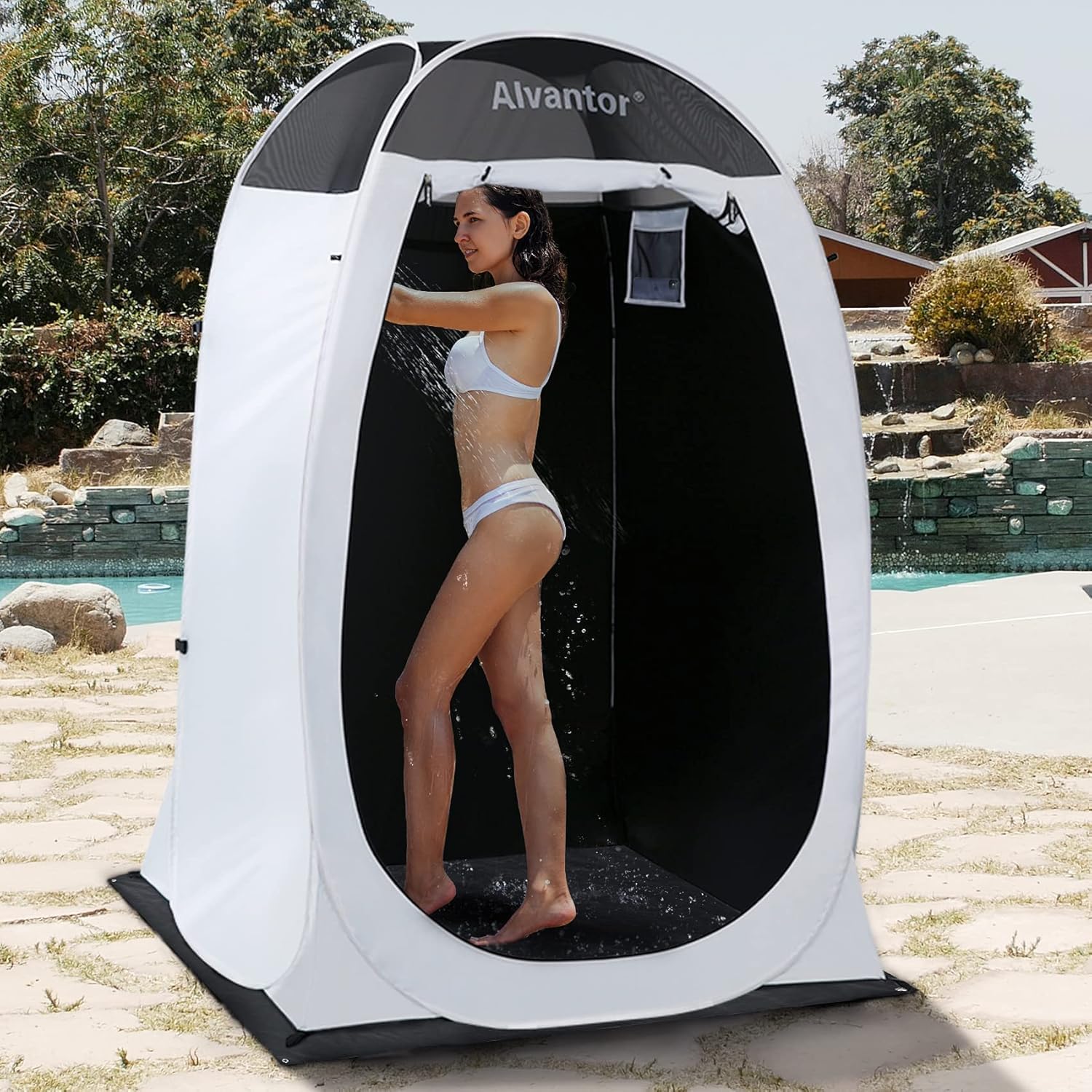 Shower tent pop-up changing room outdoor shower privacy tent toilet tent portable shelter