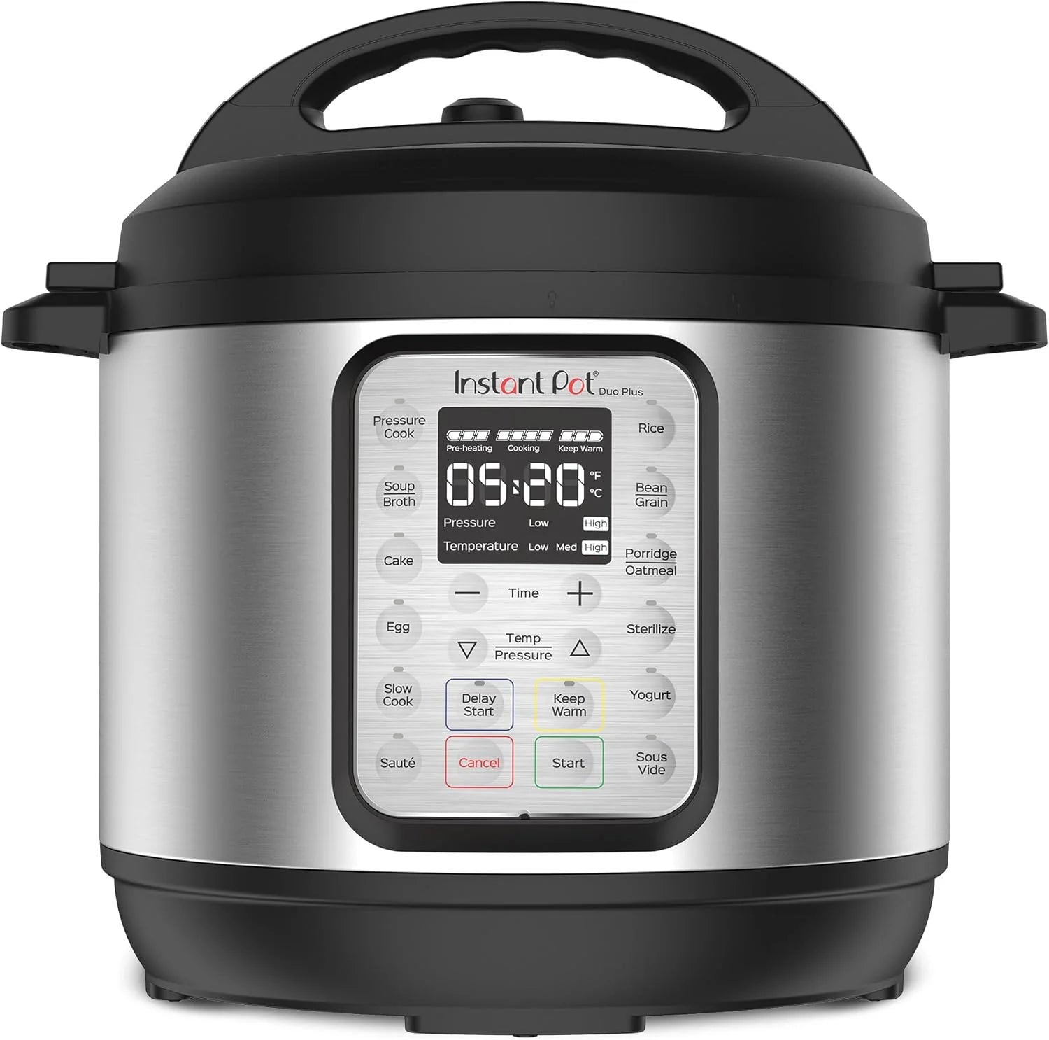 Instant Pot Duo Plus 9-in-1 multi-function cooker, pressure cooker, slow cooker, rice cooker, steamer, stir-fry