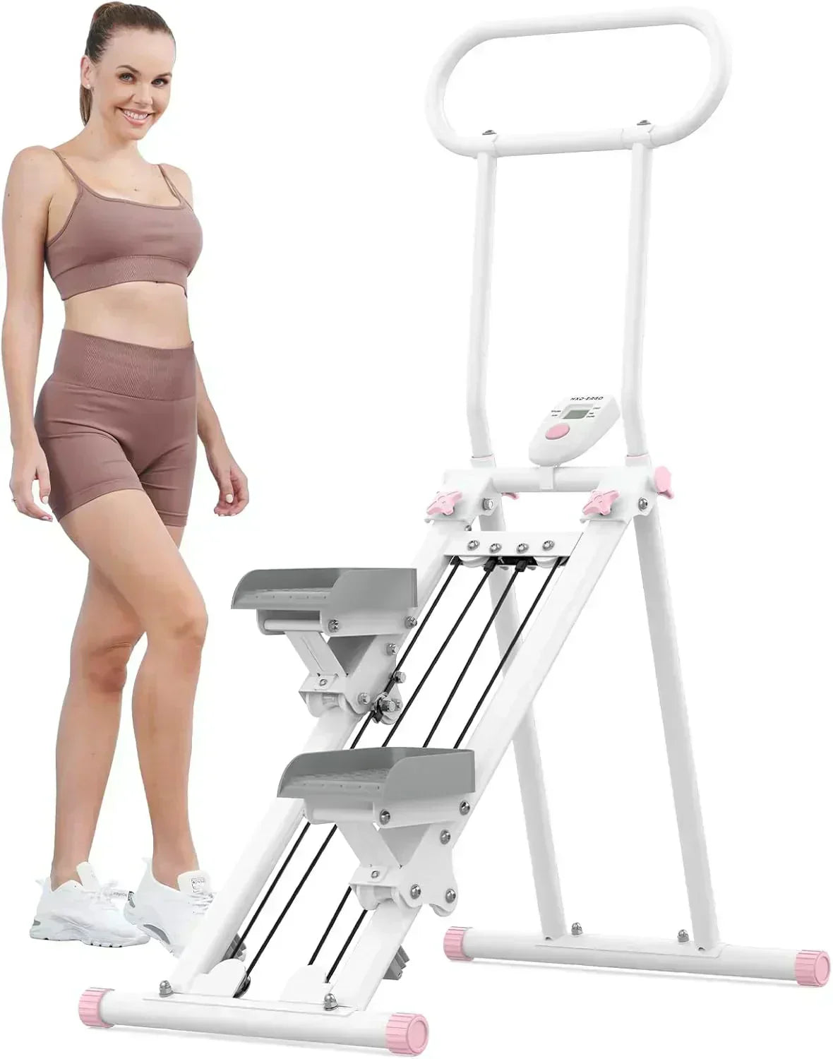 Stair Stepper for Home Gym Folding Vertical Climber Cardio Exercise Machine Stair Climber