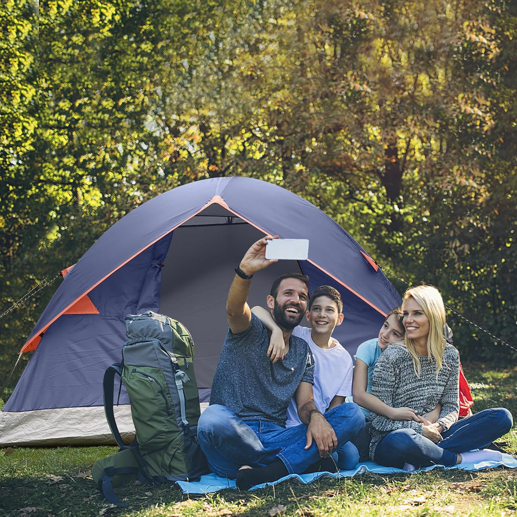 Camping Tent 2/3/4/6 Person Dome Tent Portable Camping Tent Outdoor and Backpacking Beach