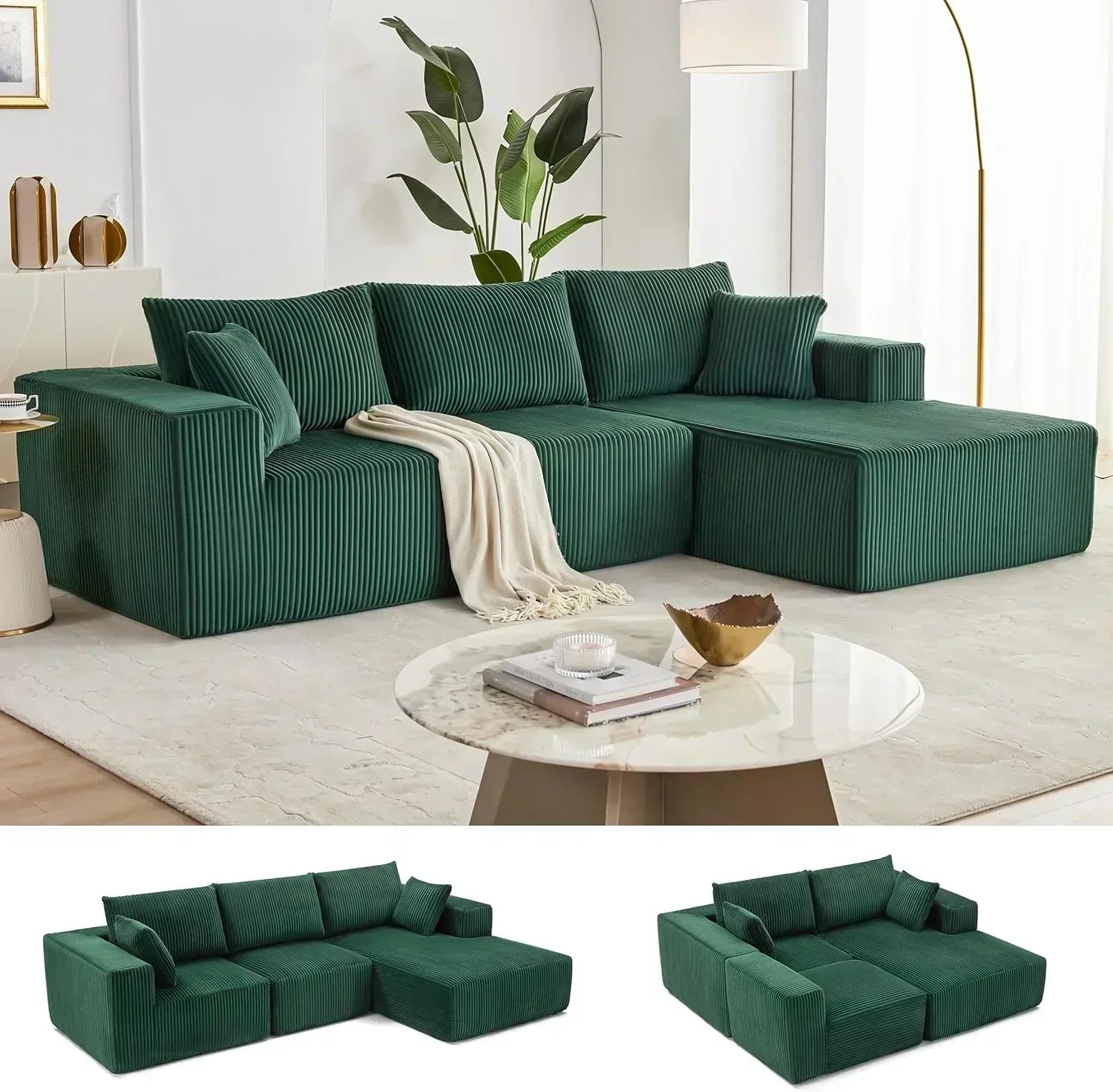 108 inch sectional sofa cloud sectional sofa with deep seat modern sectional L shaped sofa