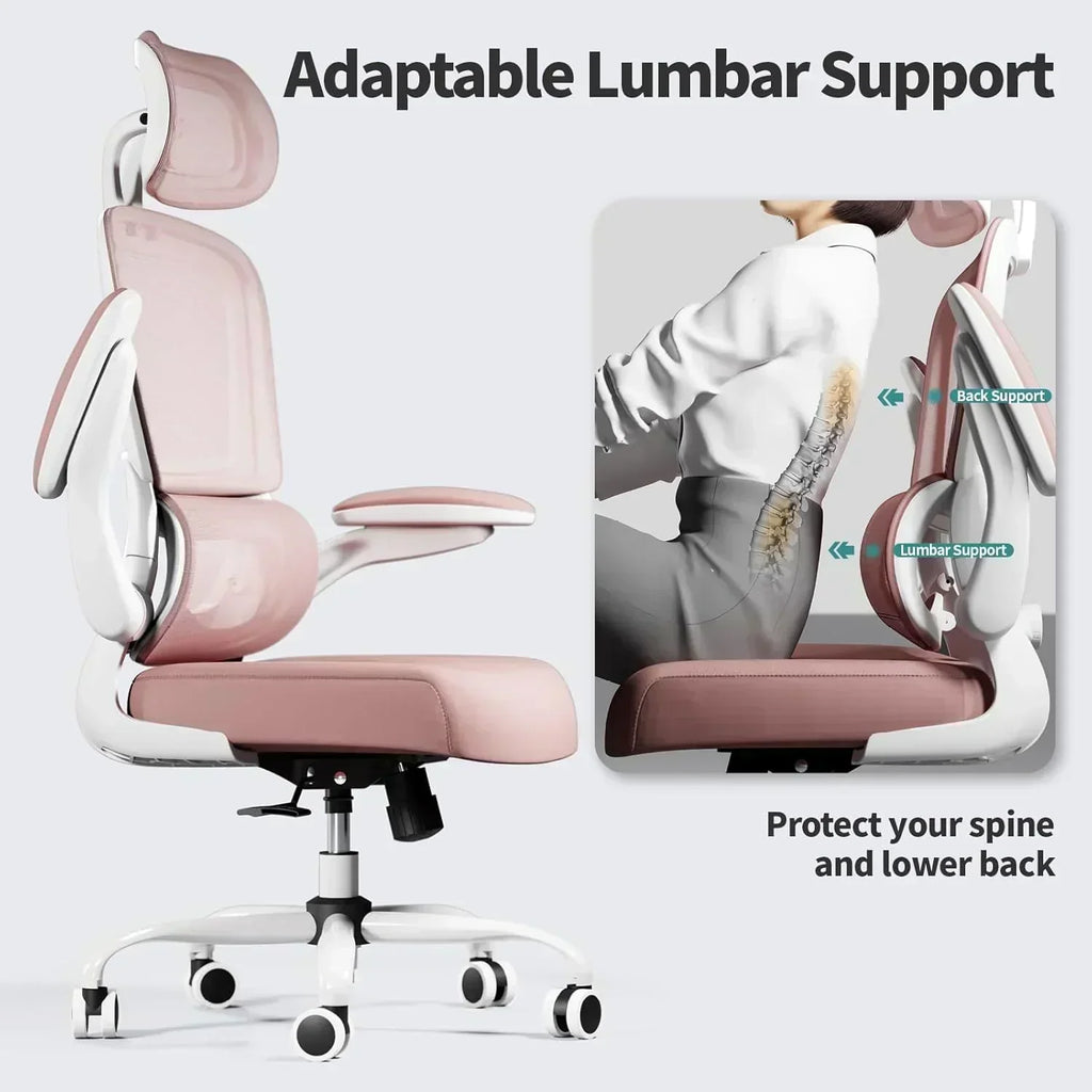 TRALT Office Chair Ergonomic Desk Chair 330 lbs Home Gaming Chair with Wheels