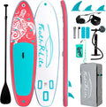 FEATH-R-LITE Inflatable Ultra-Light Stand Up Paddle Board for All Skill Levels