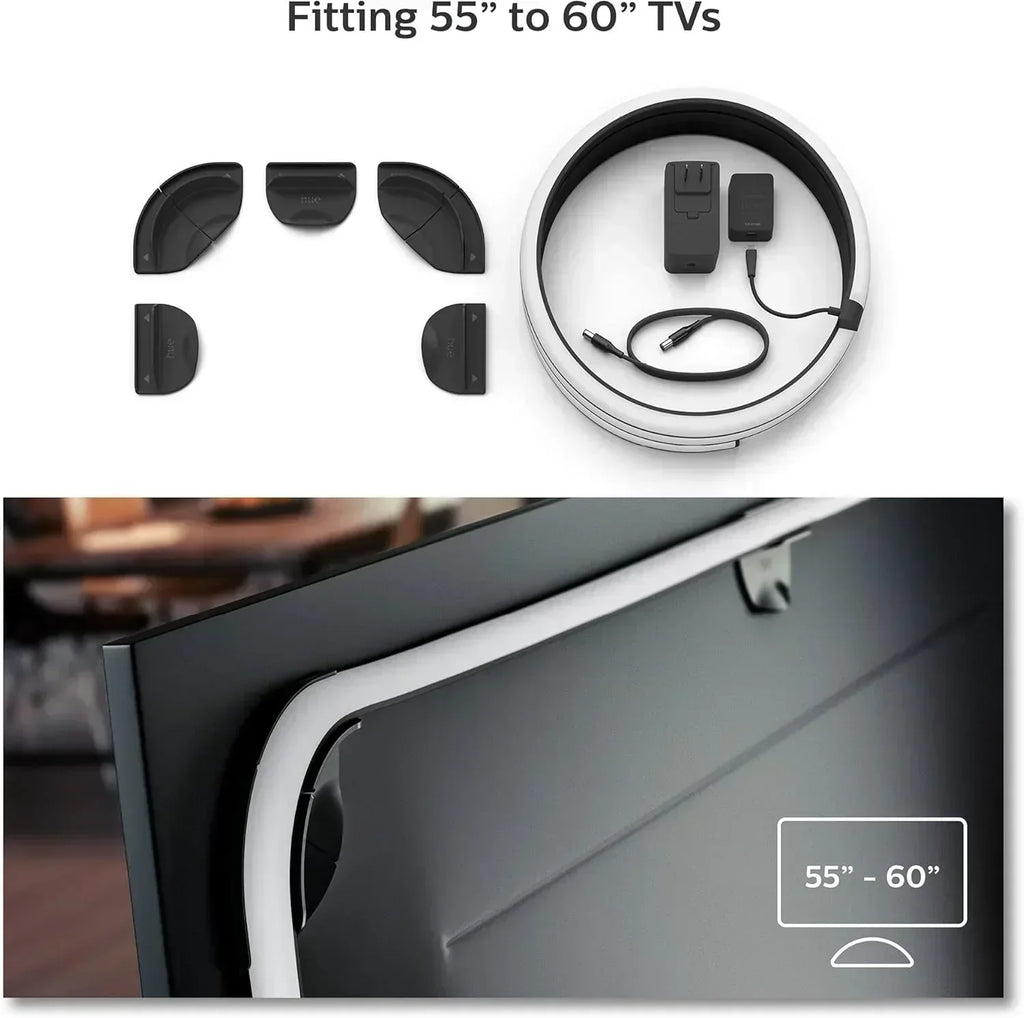 65-inch smart TV light strip flowing color-changing LED light strip backlight synced