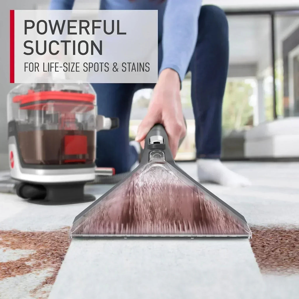 Hoover CleanSlate Plus Portable Carpet Upholstery Spot Cleaner with Powerful Suction