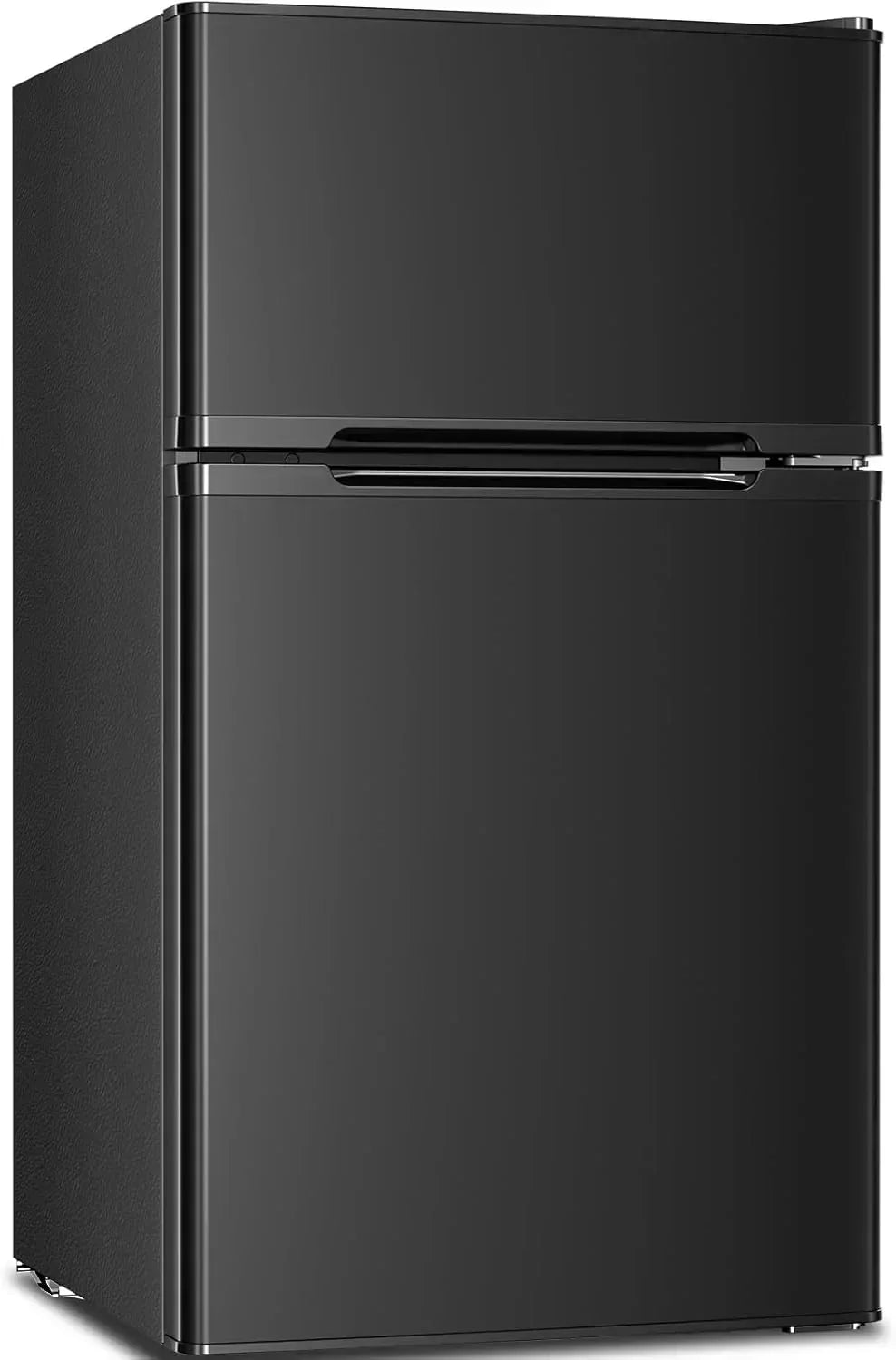 Antarctic Star Compact Mini Refrigerator Separate Freezer Small Fridge Double 2-Door