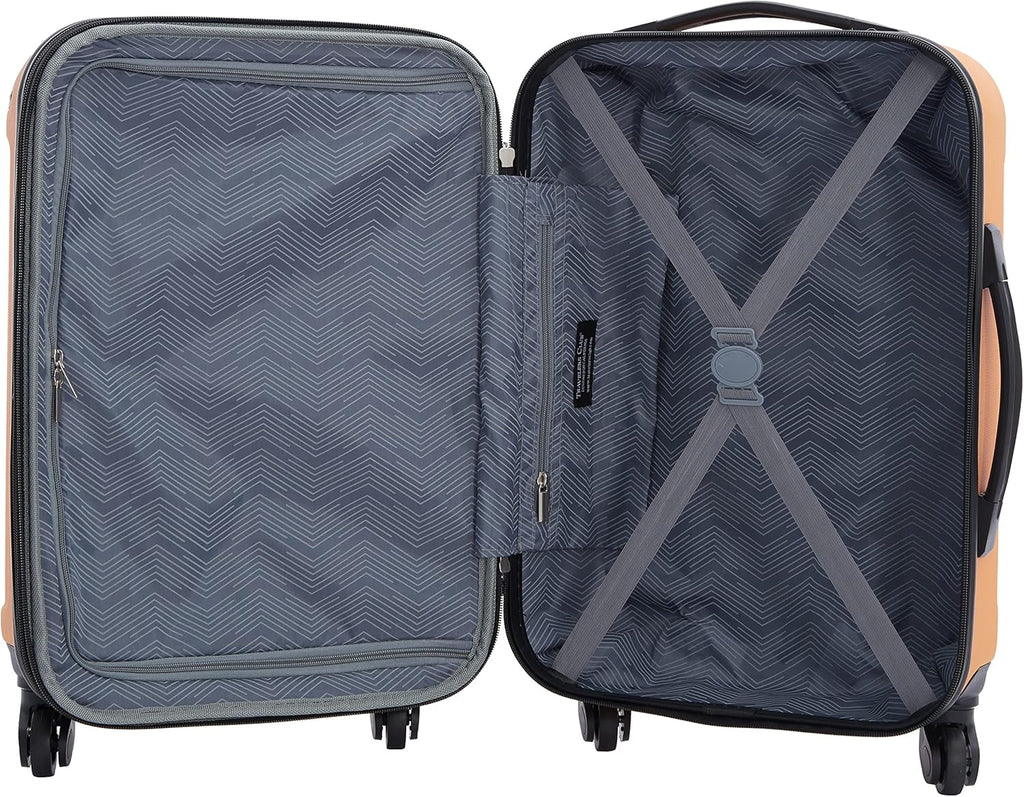 Hardside Travel Luggage Lilac Set of 4