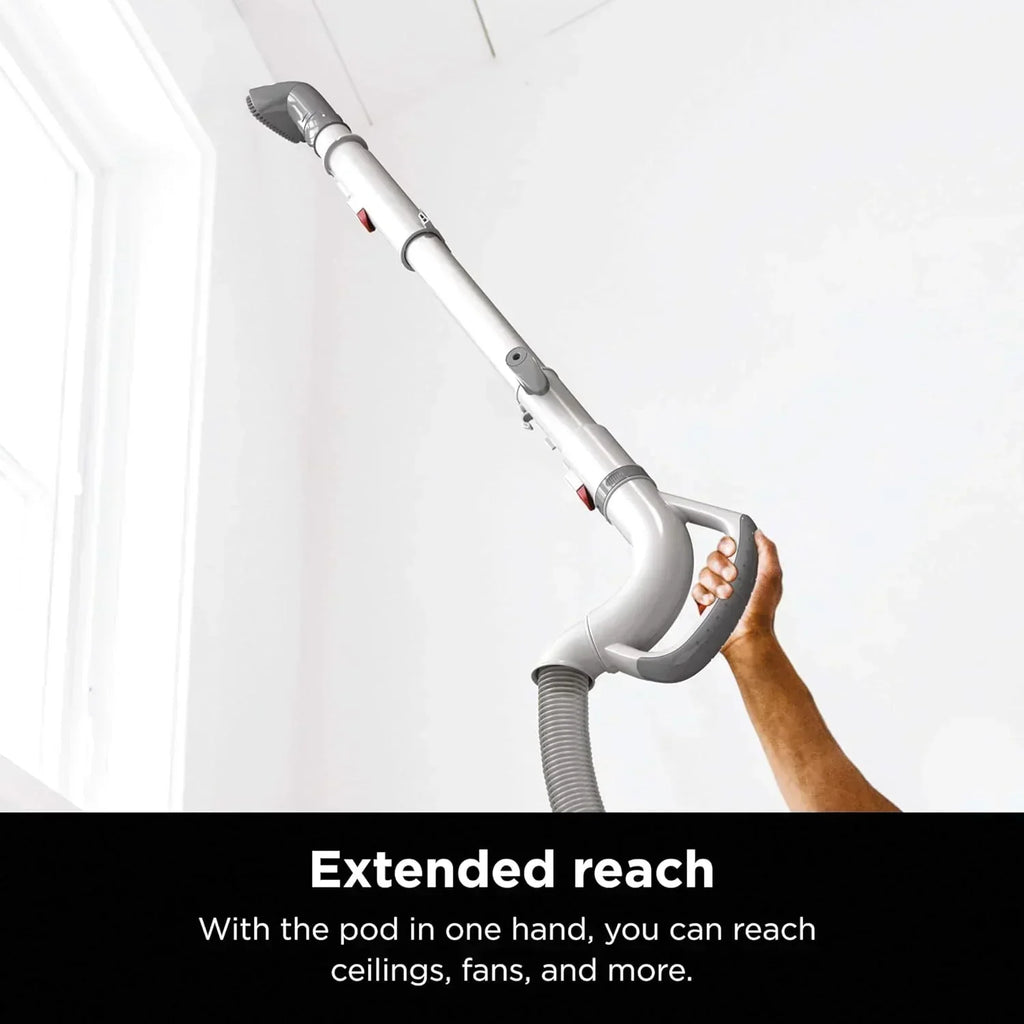 Upright Vacuum Navigator Lift-Away Deluxe Capacity HEPA Filter Swivel Steering Upholstery Tool