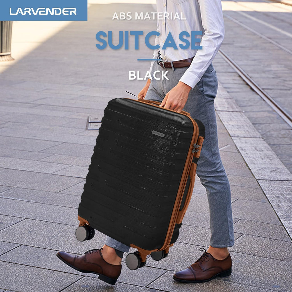Luggage 6-piece hardshell expandable suitcase lightweight travel carry-on luggage set