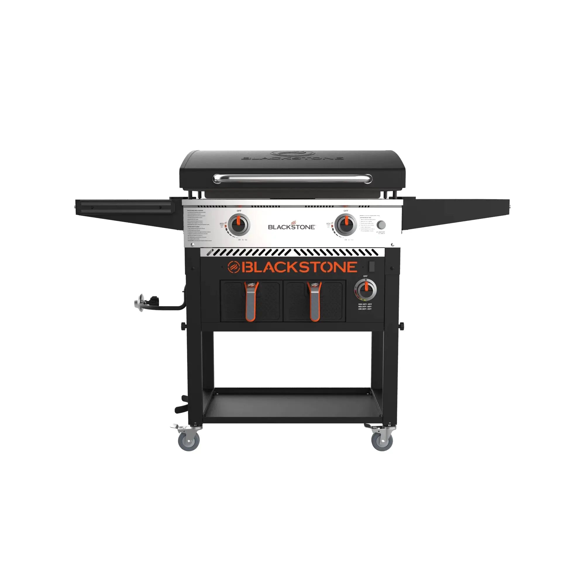 Clearance Sale Blackstone 2-Burner 28 Griddle with Electric Air Fryer and Hood