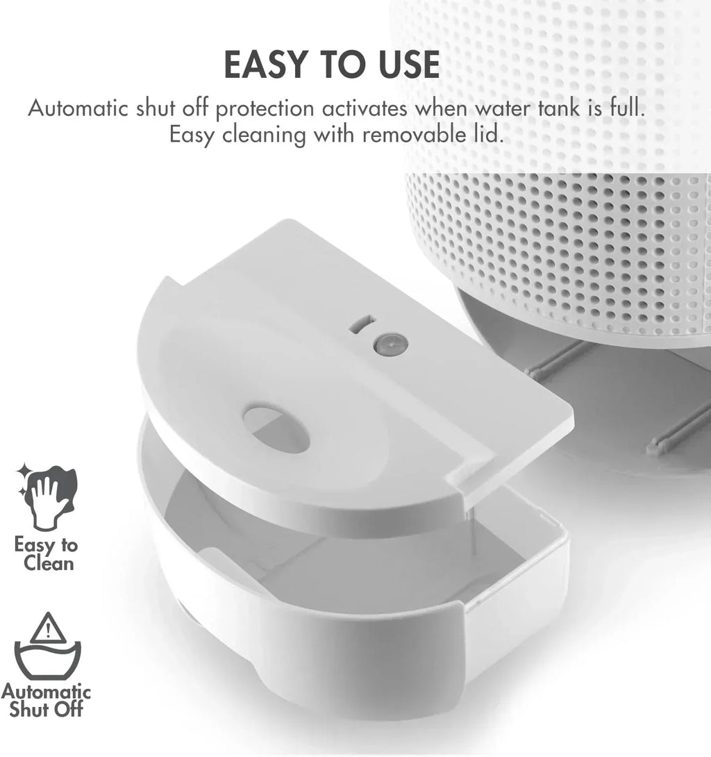 Sorbi 1000ml Air Dehumidifier Purifying Function True HEPA Filter Touch Control Air Speed