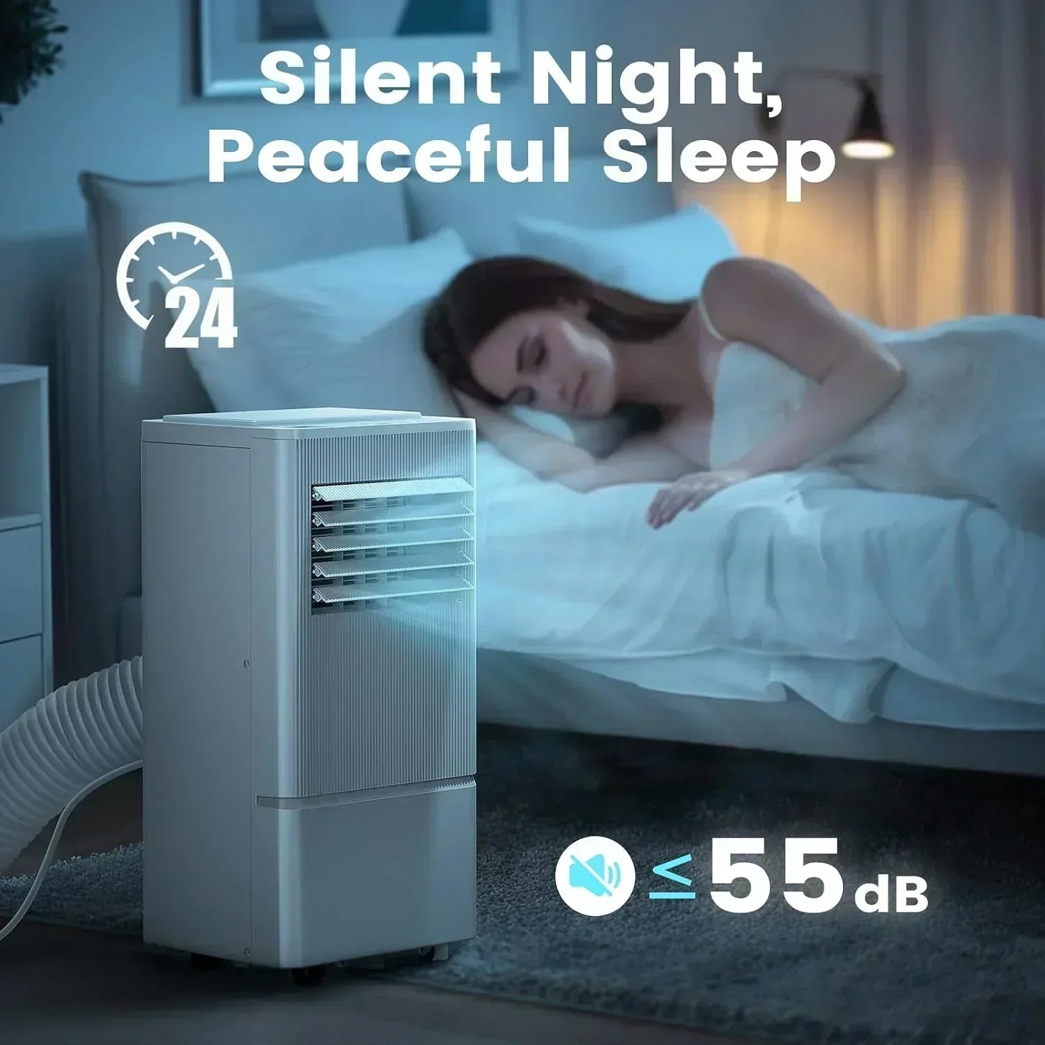 Air Choice Portable Air Conditioner 10000 BTU Air Conditioner Portable for Room Up to 450 Sq.Ft