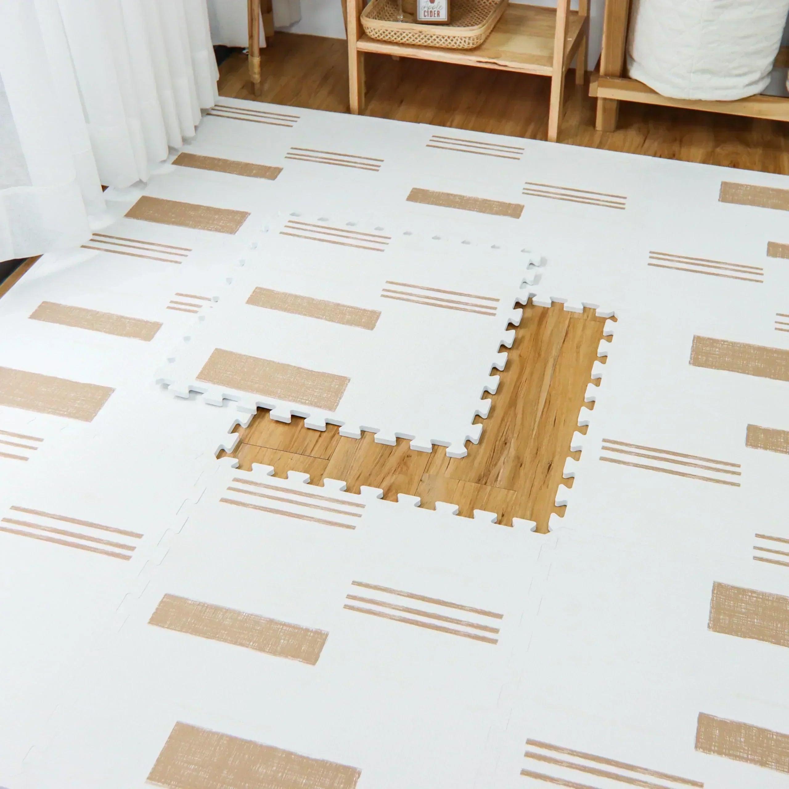 Baby Play Mats for Floor - Sol (6x6ft) - Premium EVA Foam Play Mat for Babies & Toddlers