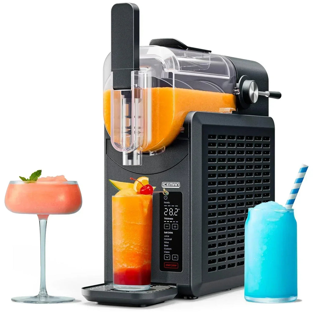 Iceman Slush-Ease Smoothie Maker Frozen Drink Maker 5 presets custom options easy dispensing wand