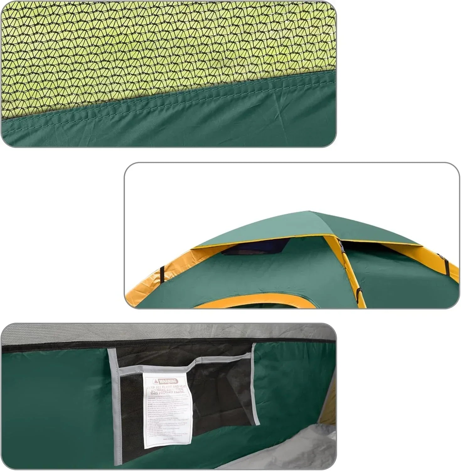 Camping Tent 2/3/4/6 Person Dome Tent Portable Camping Tent Outdoor and Backpacking Beach