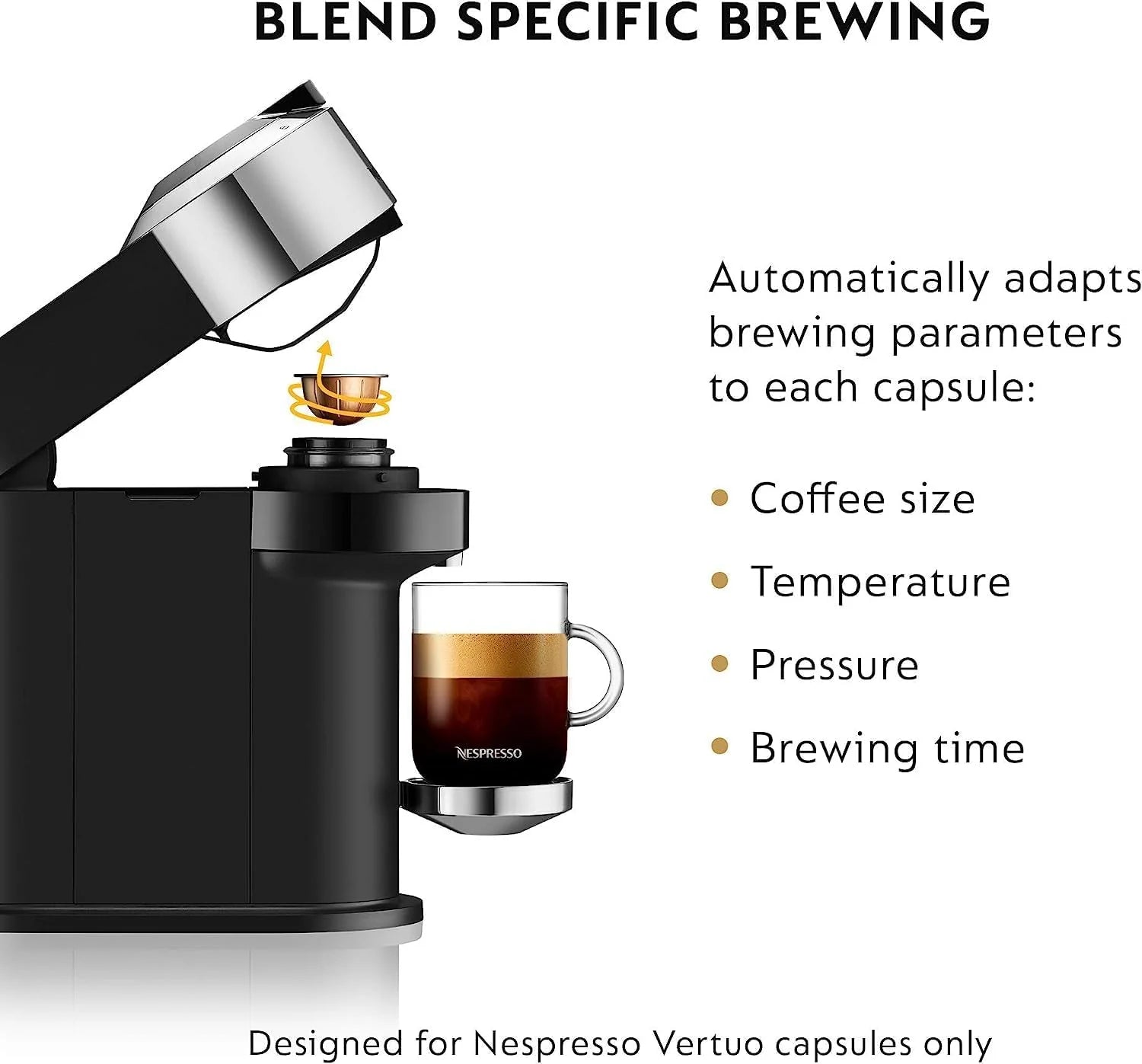 Nespresso Vertuo Next by De��Longhi White Coffee & Espresso Machine