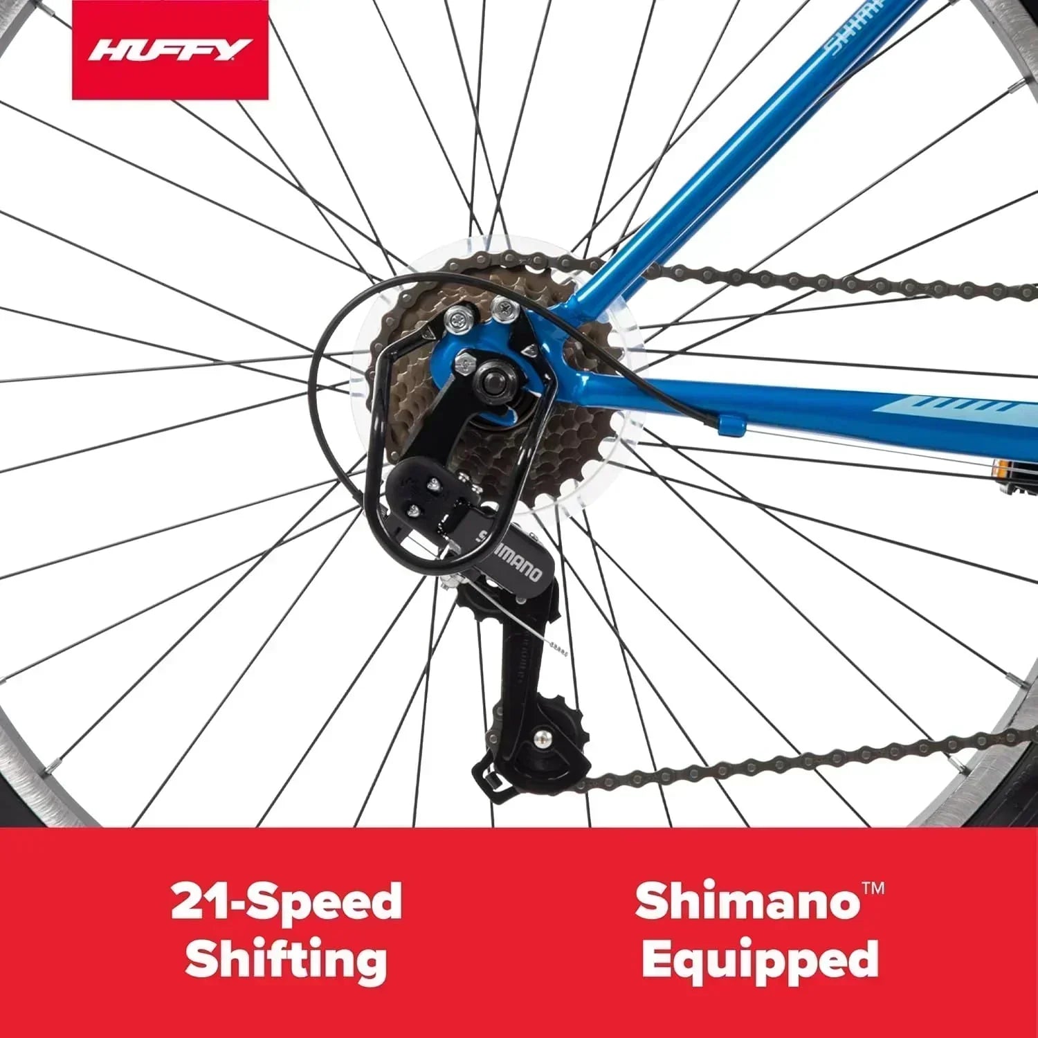 Huffy Stone Mountain Hardtail Mountain Bike for Boys/Girls/Men/Women 20/24/26 Sizes