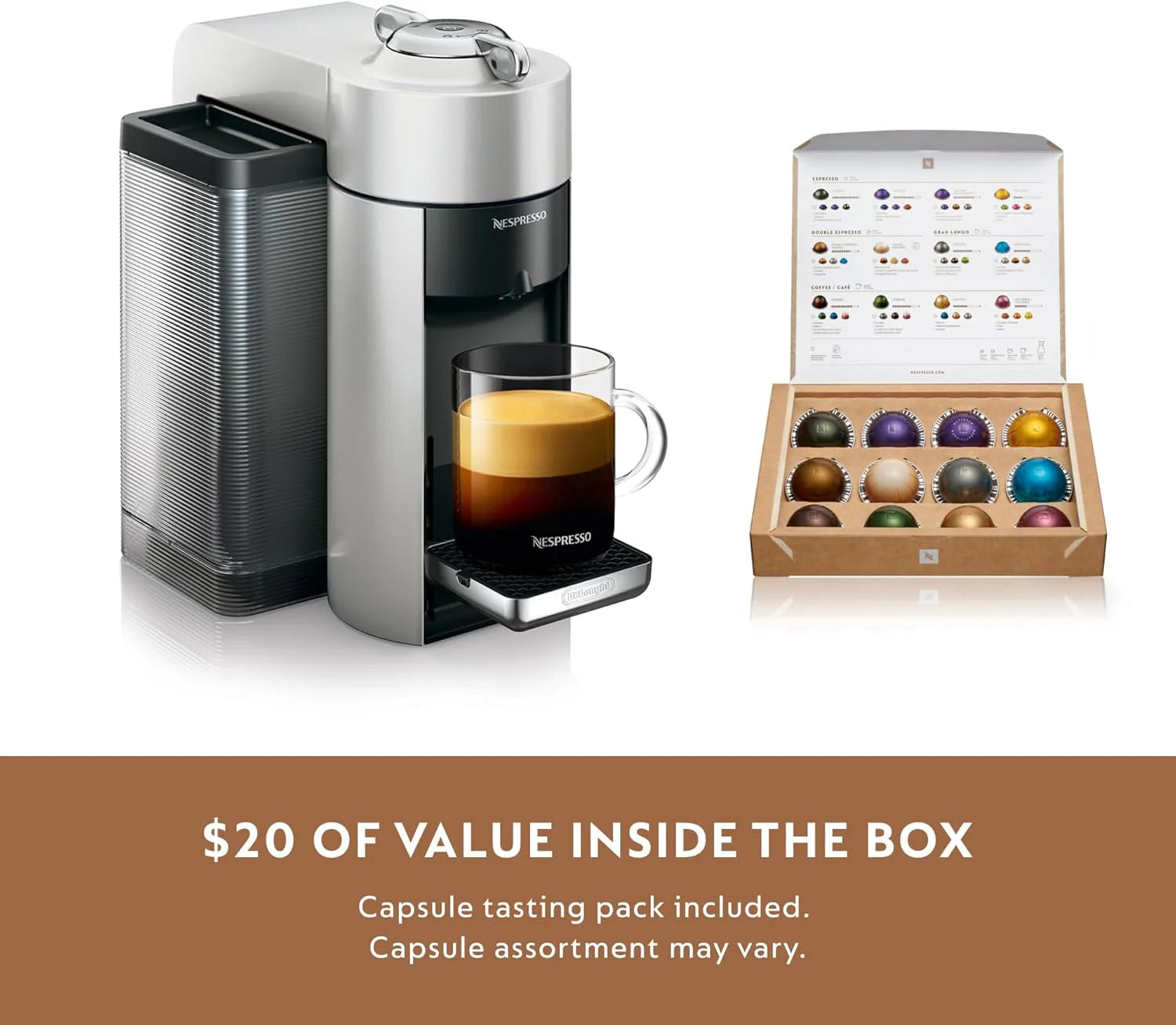 Nespresso De'Longhi Vertuo Single coffee and espresso makers