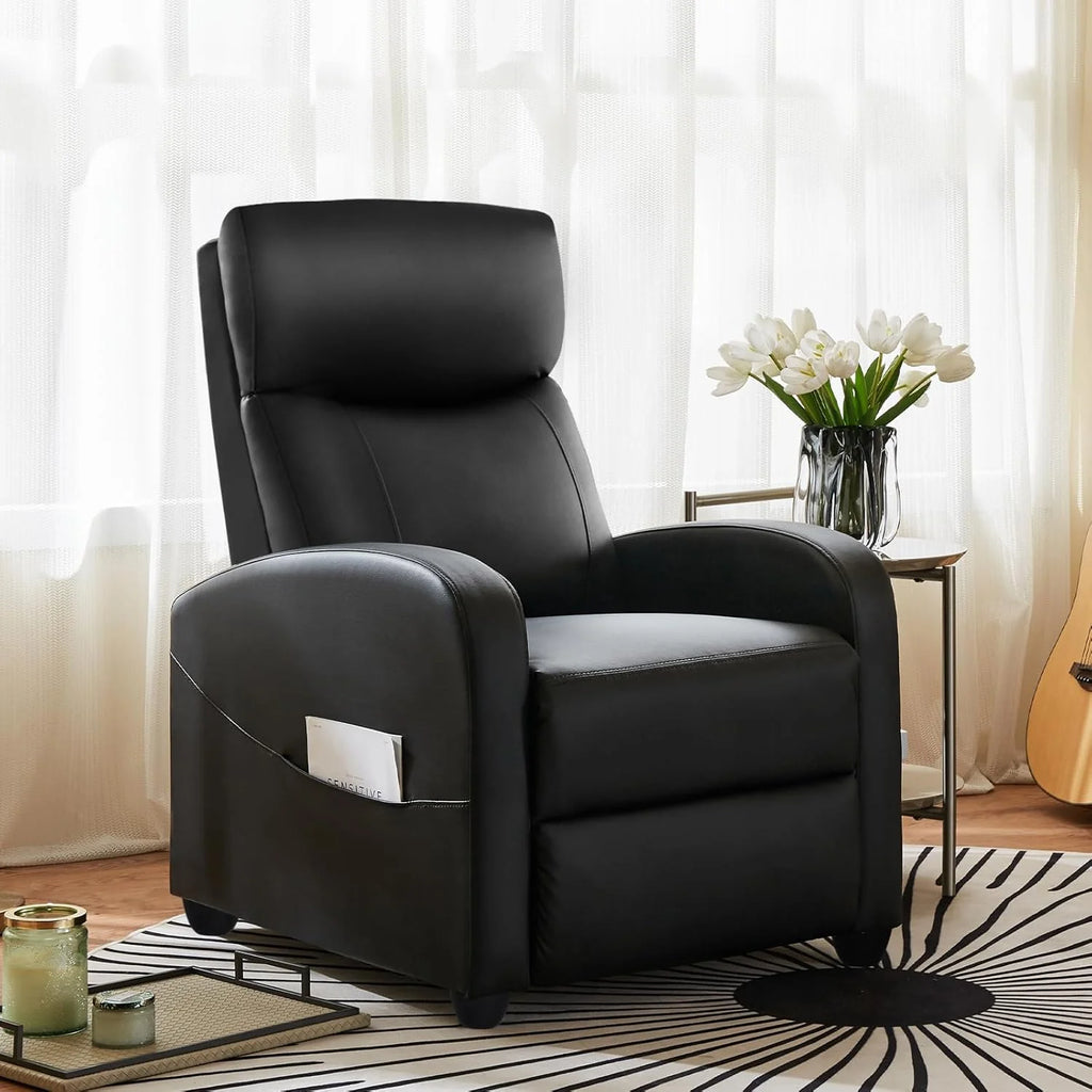 Swivel Rocking Recliner Chair with Extra Large Footrest High Back, Upholstered Glider Nursery Chair for Living Room, Bedroom & Nursery, Comfortable Deep Seat for Relaxation, Grey