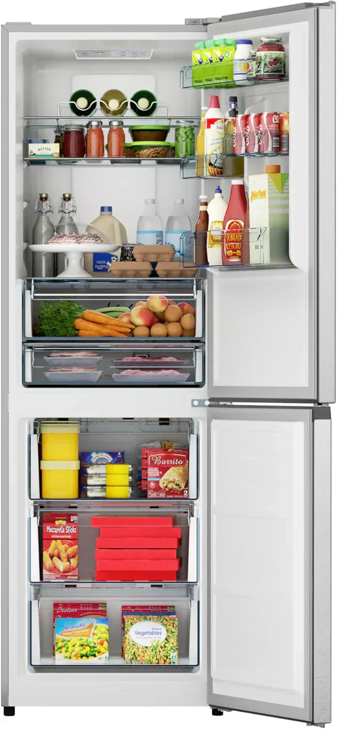 Sharp Bottom-Freezer Counter-Depth Refrigerator 24 Inch 11.5 Cubic Foot
