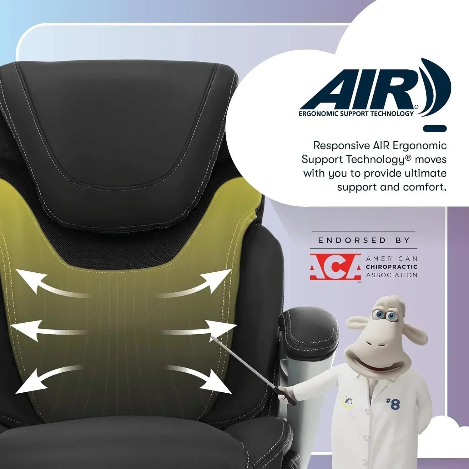 Executive office chair ergonomic computer desk and chair