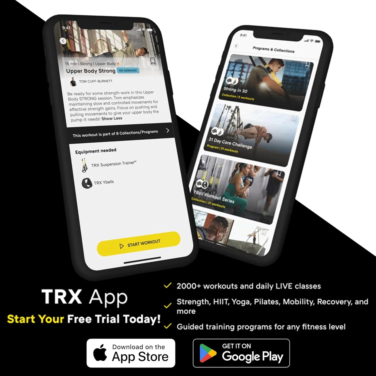 TRX GO Suspension Trainer, At Home, Portable Gym Workout, For Strength Training