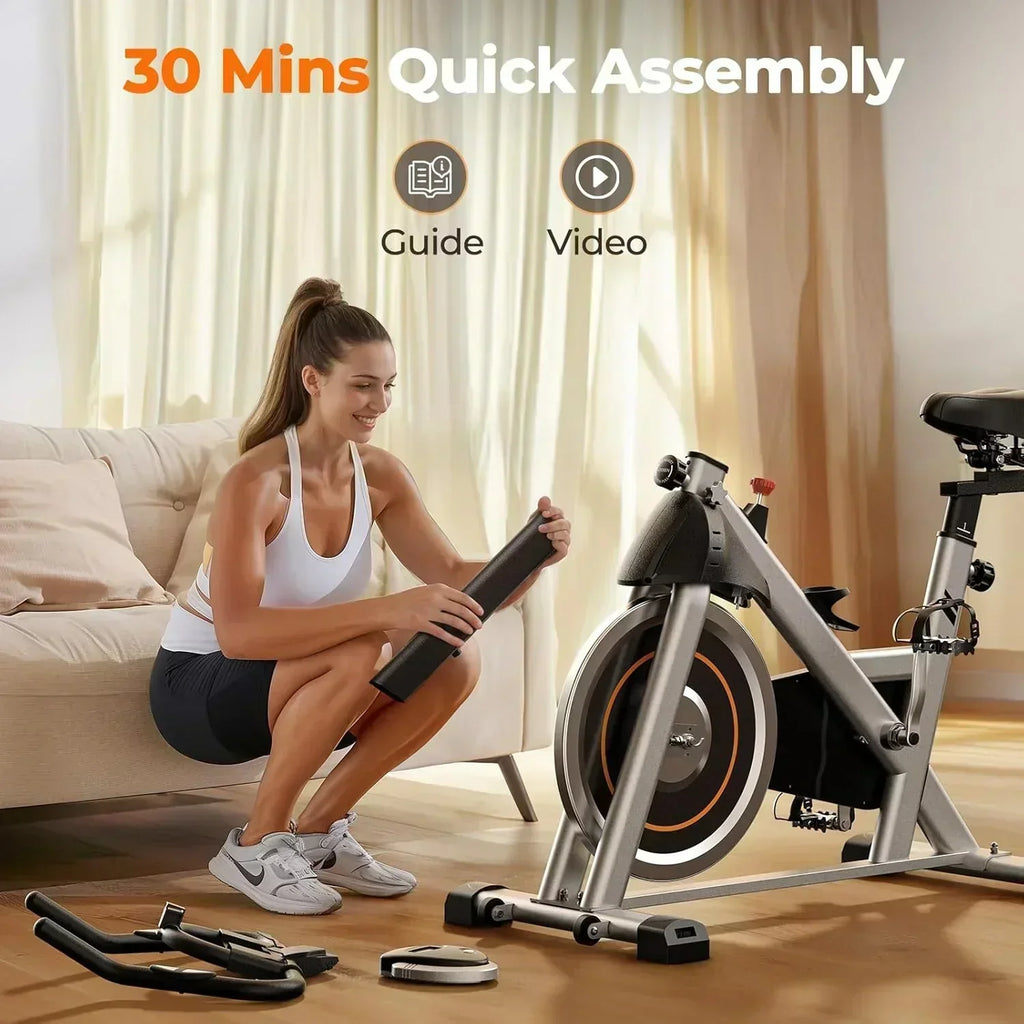 Arita brand fitness bicycle Home fixed fitness treadmill Low noise design tablet stand