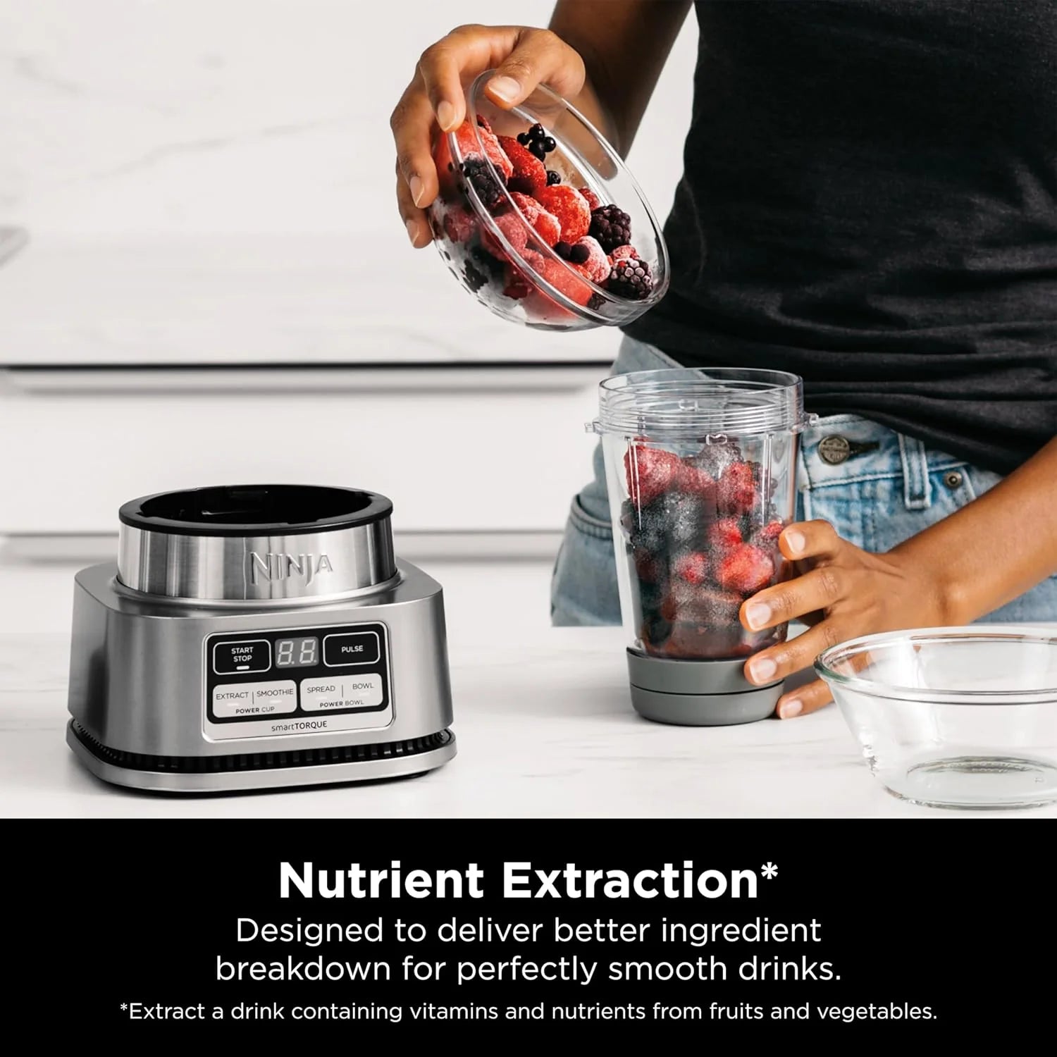 Ninja Blenders for Kitchen | Smoothie Blender, Mixer, Grinder - Premium Blending Performance