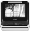 COMFEE' Portable Dishwasher Countertop with 5L Built-in Water Tank Mini Dishwasher for RVs