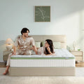Queen Size Mattress 12 Inch, Medium Firm Memory Foam Hybrid Mattress with Individual Pocket Spring - Pressure Relief, Motion Isolation, Cool Sleep, 80 x 60