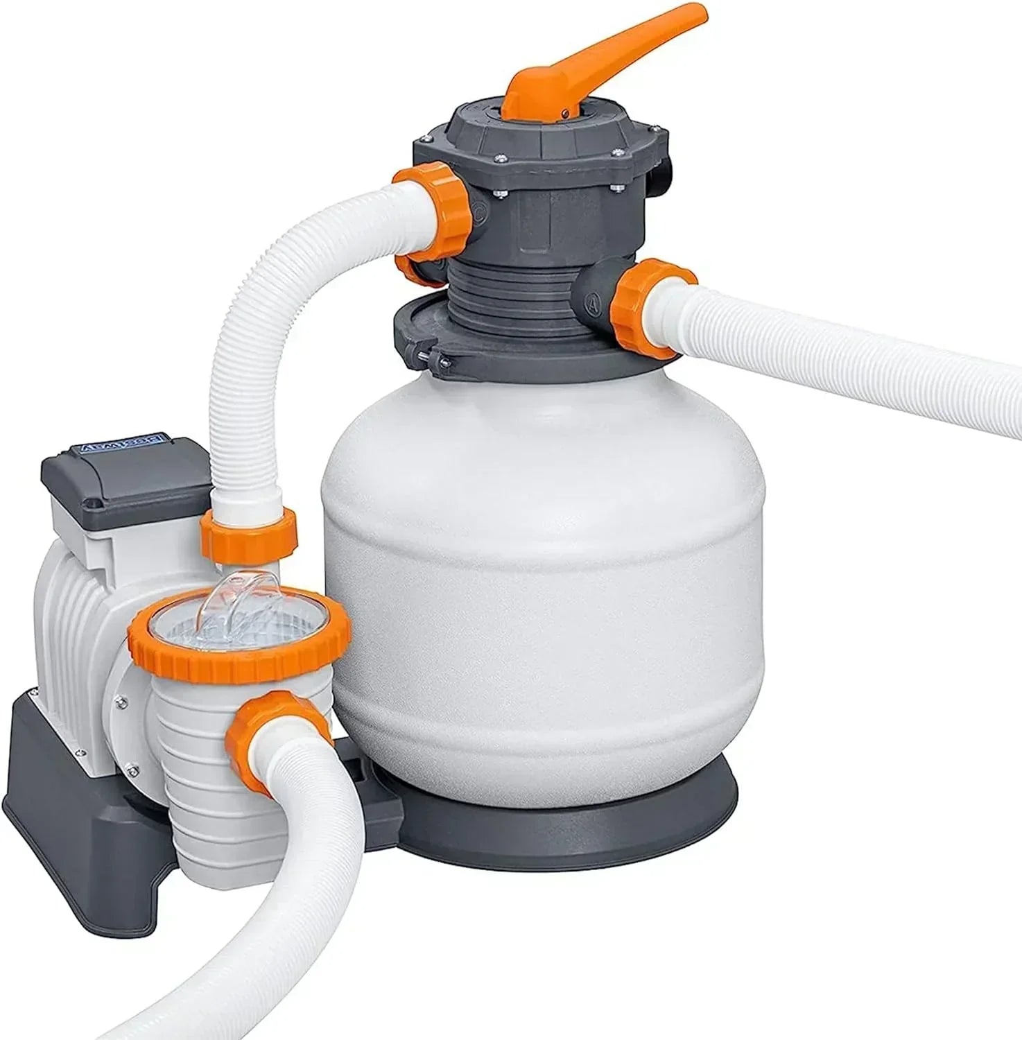 Power Steel 14' x 8'2 x 39.5 Oval Above Ground Pool Set Includes 530gal Filter Pump Ladder