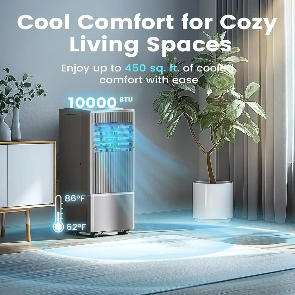 Air Choice Portable Air Conditioner 10000 BTU Air Conditioner Portable for Room Up to 450 Sq.Ft