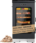 EAST OAK 30 Outdoor Electric Smoker Built-in meat probe smokes up to 6 times longer