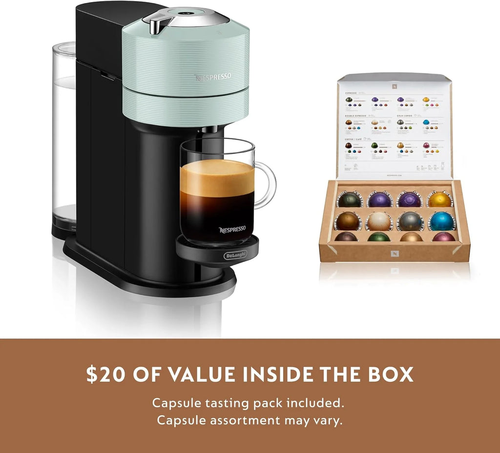 Nespresso Vertuo Next by De��Longhi White Coffee & Espresso Machine