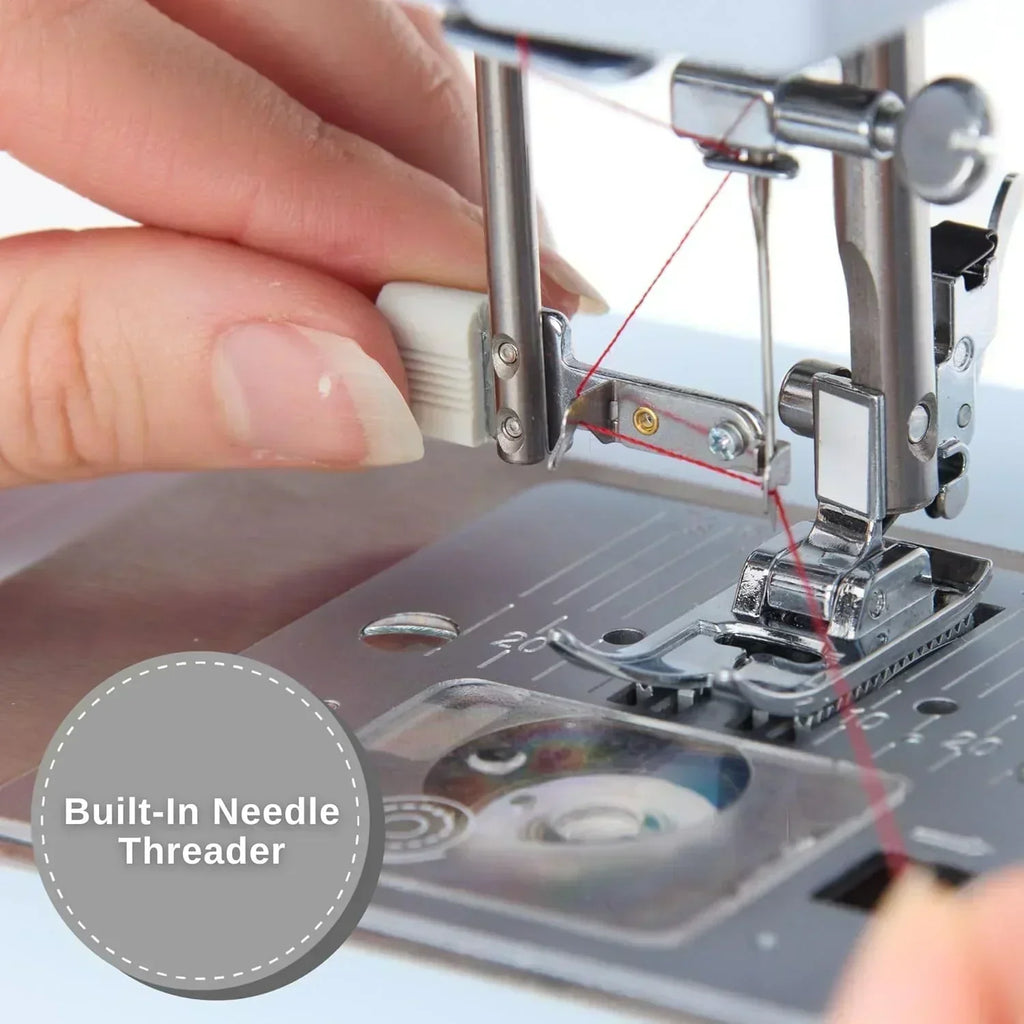Heavy-Duty 4423 High-Speed Sewing Machine Includes Accessory Kit 97 Stitches One-Step Buttonhole