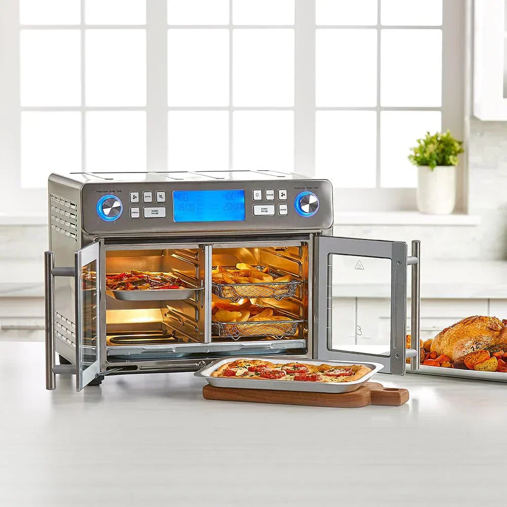 Emeril Lagasse Dual Zone 360 Air Fryer Oven Combo with French Door 25 QT Extra Large