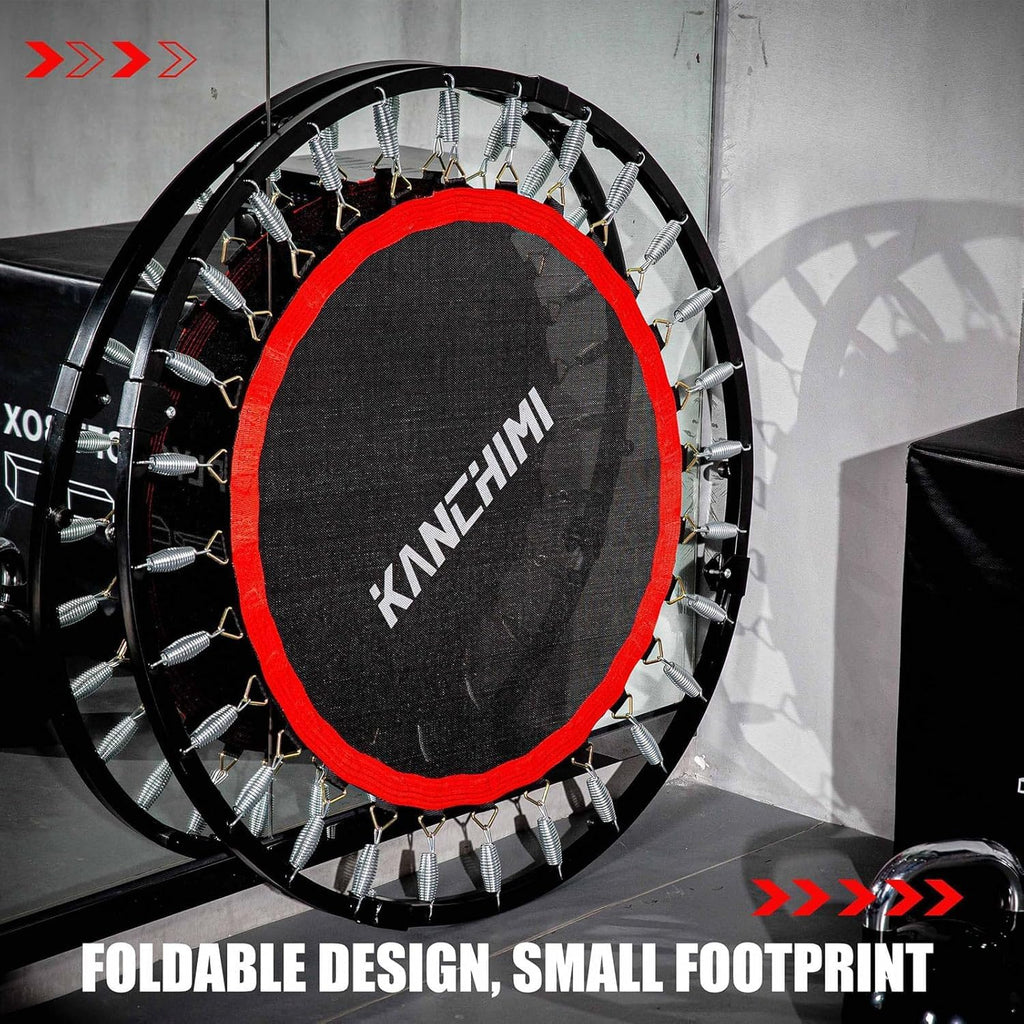 Kanchimi 40 48 Folding Mini Fitness Indoor Exercise Workout Rebounder Trampoline