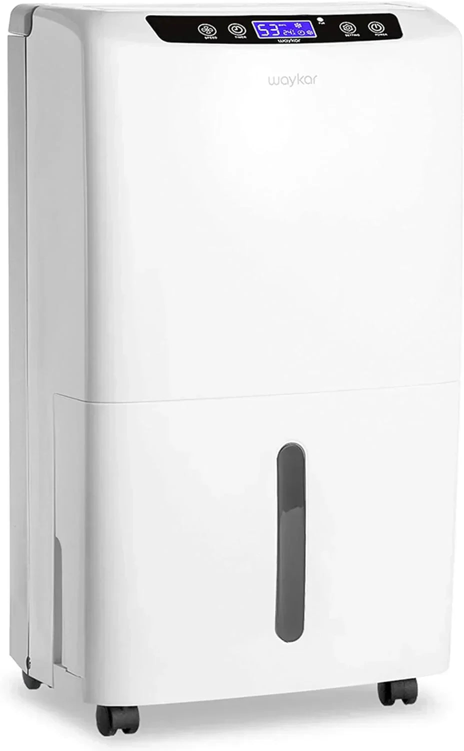 Waykar 2000 Sq Ft Dehumidifier for Home and Basements with Auto or Manual Drainage