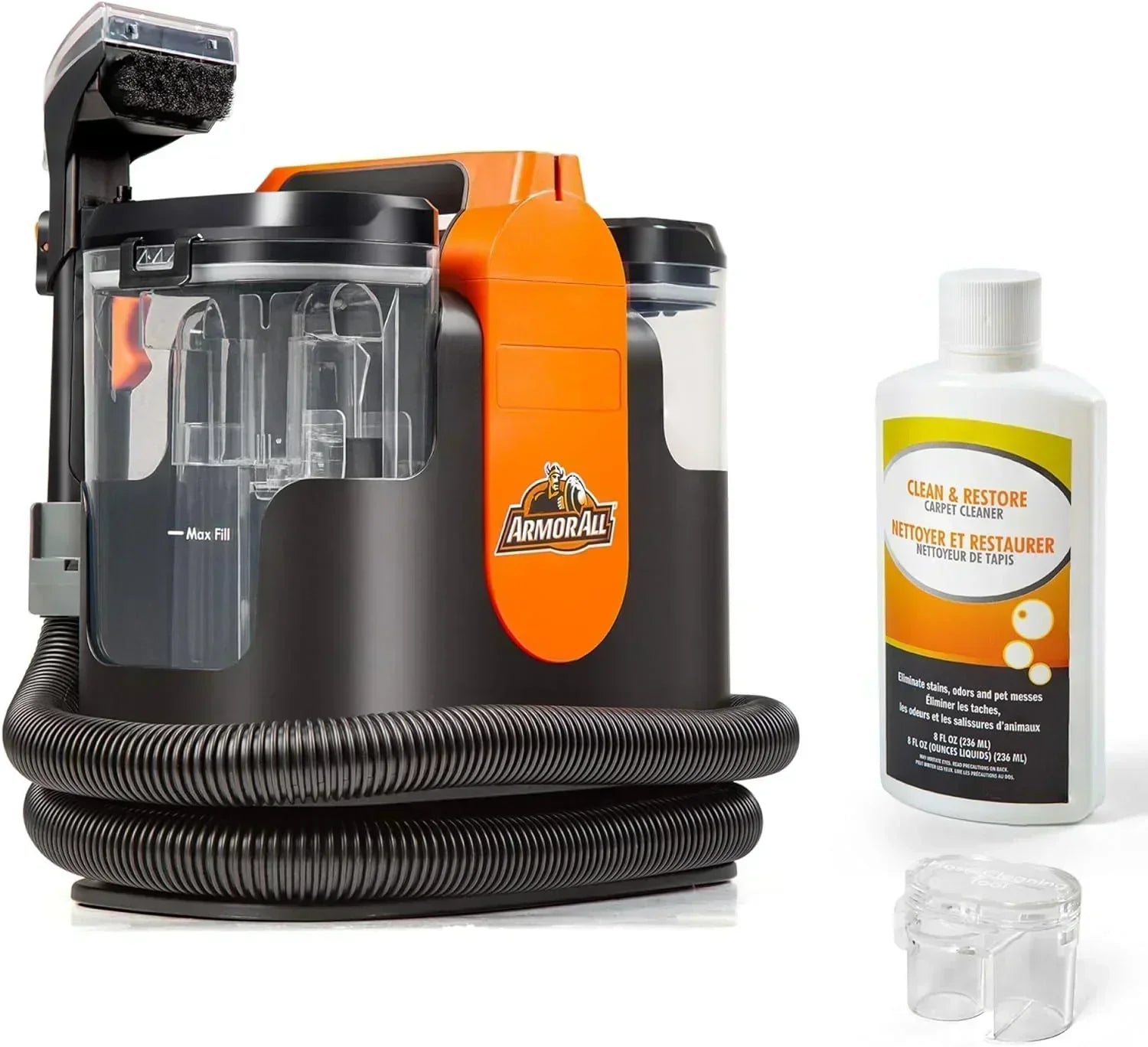 7 Amp Portable Spot Cleaner for Car Cleaning Carpet and Upholstery Stain Removal