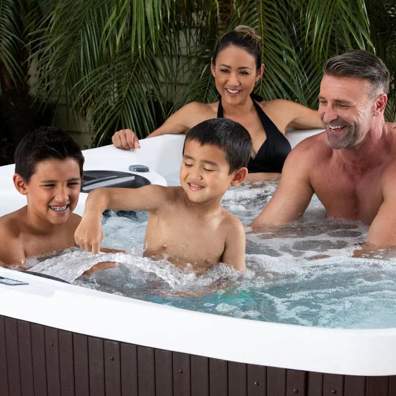 Lifesmart Spas Leganza 6 Person 90 Jet Rectangular Hot Tub with Ozonator