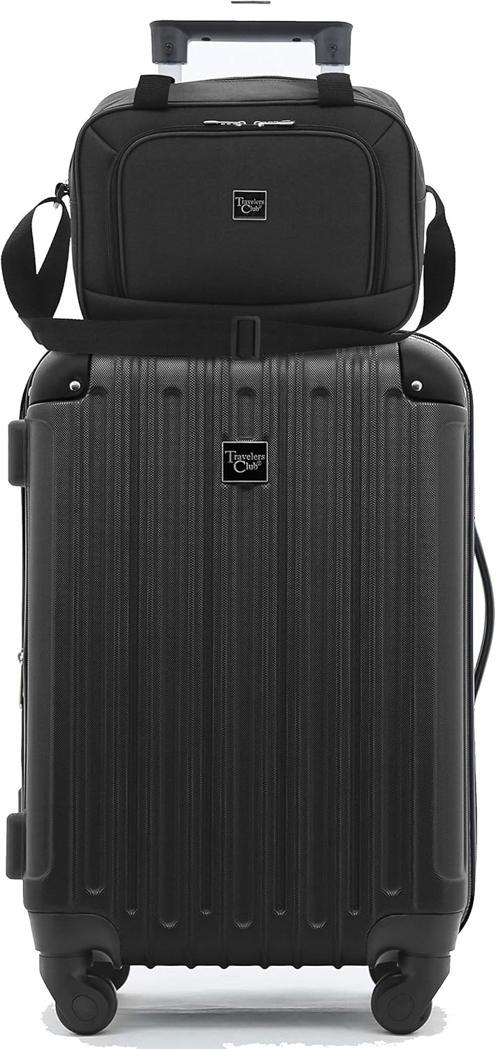 Hardside Travel Luggage Lilac Set of 4