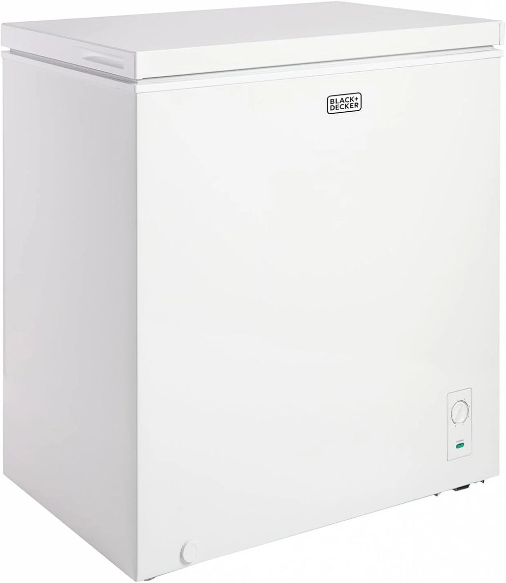 BLACK+DECKER 2.0 Cu. Ft. Compact Chest Freezer, Deep Freezer Holds Up To 70 Lbs. of Frozen Food