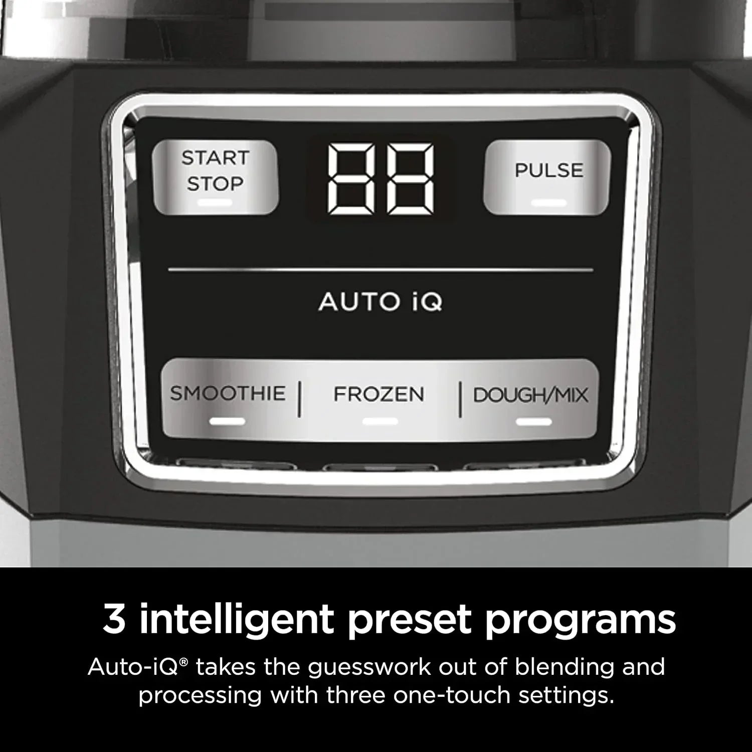Ninja Blender Compact Kitchen System for Smoothies Doughs and Frozen Drinks with Auto-IQ