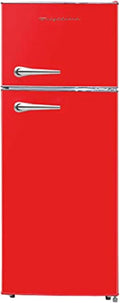 Frigidaire EFR786 Retro Apartment Size Refrigerator with Top Freezer 2 Door Fridge