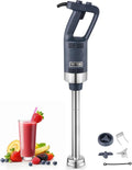 VEVOR Commercial Immersion Blender, 750W 20 Heavy Duty Hand Mixer, Variable Speed Kitchen Stick Mixer with 304 Stainless Steel Blade, Multi-Purpose Portable Mixer for Soup, Smoothie, Puree, Baby Food