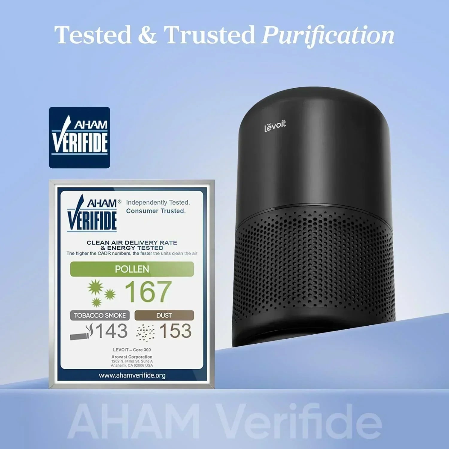 Air Purifier for Bedroom Allergies and Pet Hair 56W High Torque Motor