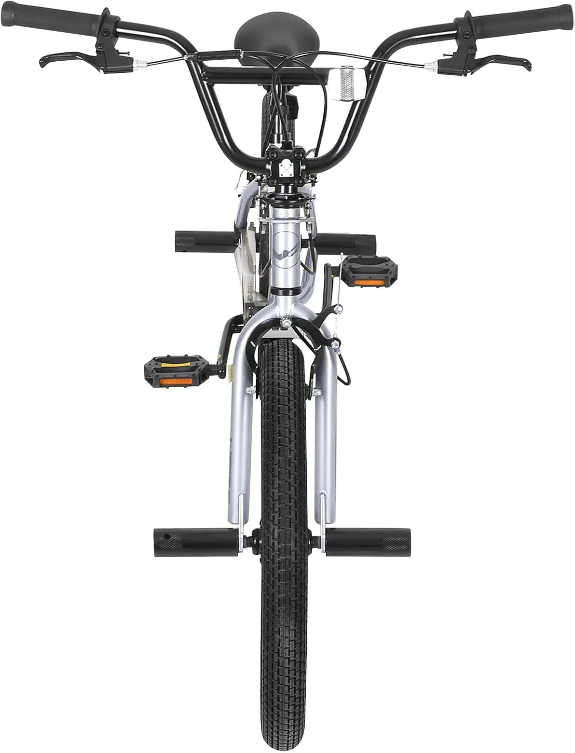 WEIZE Freestyle BMX Bicycle 20 Inch Stunt Bike for Kids and Adults Men and Women High Strength