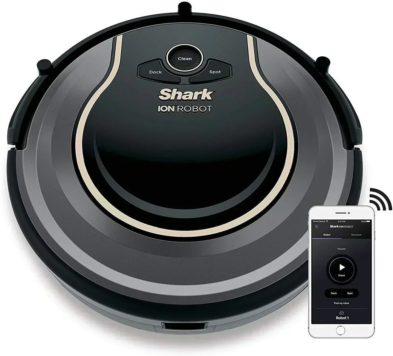 AI Robot Vacuum with XL HEPA Self-Empty Base Bagless 60-Day Capacity LIDAR Navigation