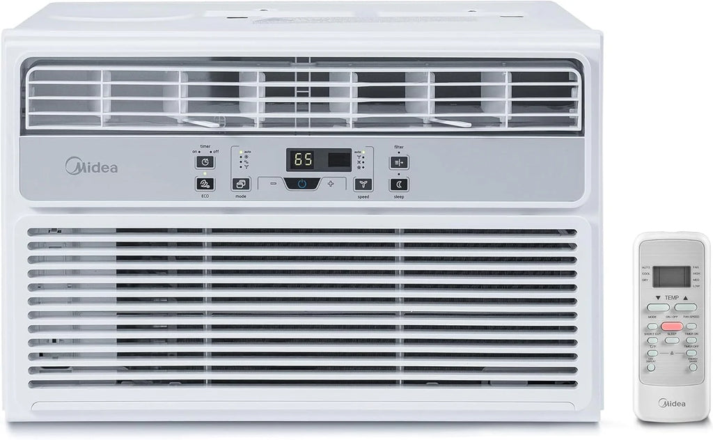 Midea 6,000 BTU Window Air Conditioner, 3-in-1 Cool/Fan/Dehumidifier Window AC Unit