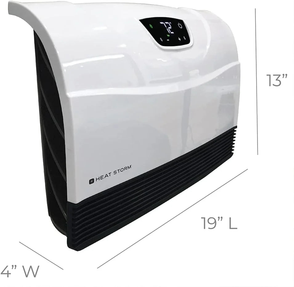 Heat Storm HS-1500-PHX-WIFI Infrared Heater, Wifi Wall Mounted